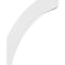 Ekena Millwork 4-in. W x 16-in. D x 20-in. H Thorton Architectural Grade PVC Knee Brace BRCP04X16X20THR - alternate 4